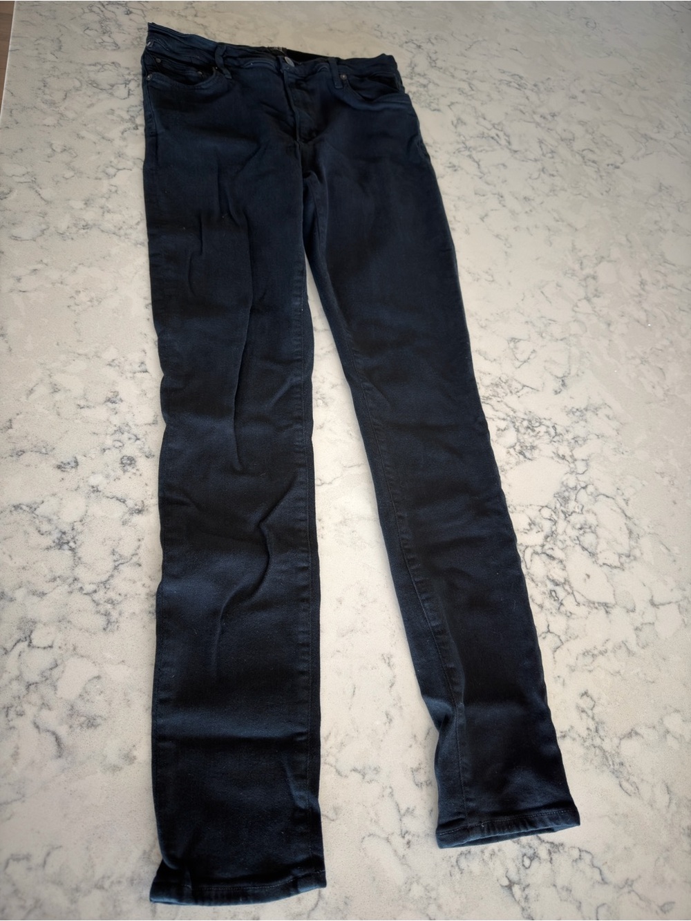 Citizens Of Humanity High-Rise Straight Jeans in Black